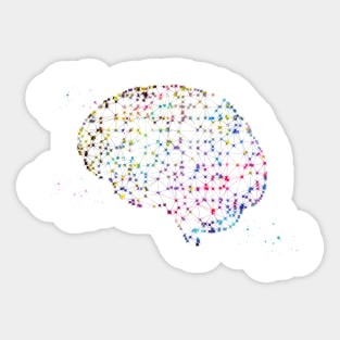 Human brain Sticker